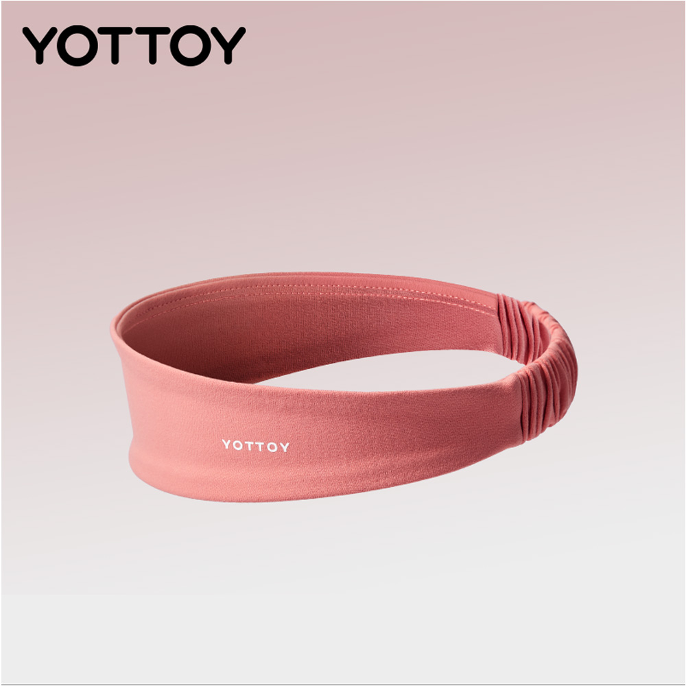 YOTTOY 요토이 여성 스포츠 헤어밴드 러닝용 쫀쫀한 착용감 신속 땀흡수 5가지 컬러 - 상세 이미지 3