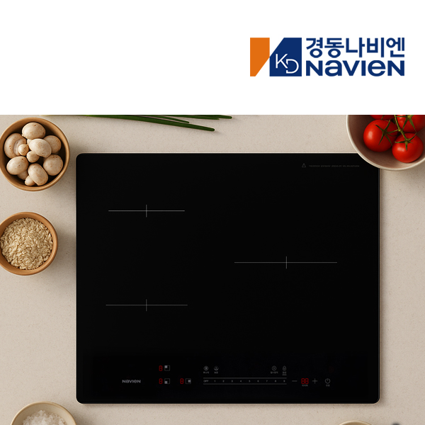 설치지원 3구 빌트인 인덕션 원터치 슬라이딩 파워부스터 CEI150-03B5N 블랙