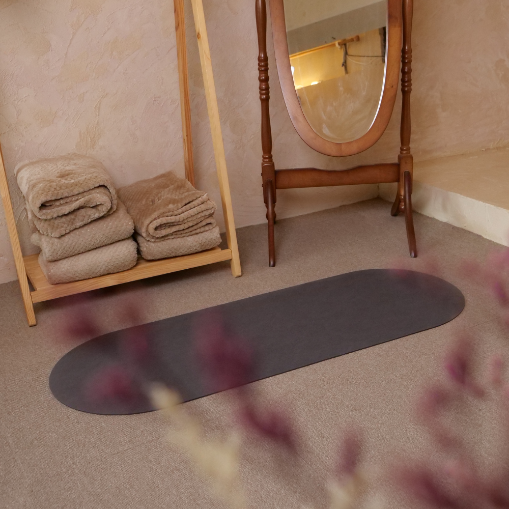 포시엘라 빨아쓰는 규조토 발매트 4세대 욕실 싱크대 주방 매트 70x45