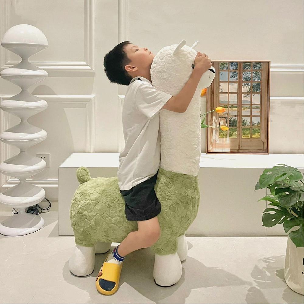 대형 인형 스툴 거실 동물 애착 선물 장식품 이미지 6