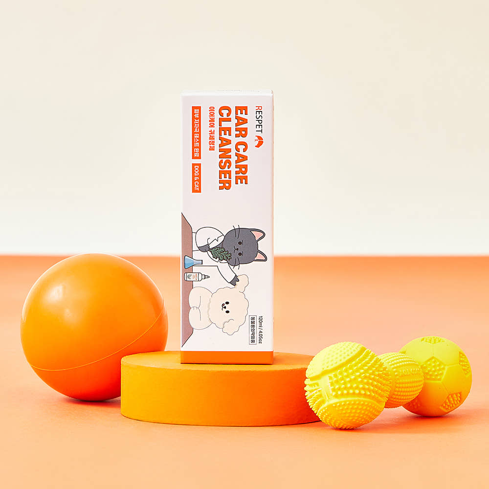 리스펫 강아지 고양이 저자극 귀세정제