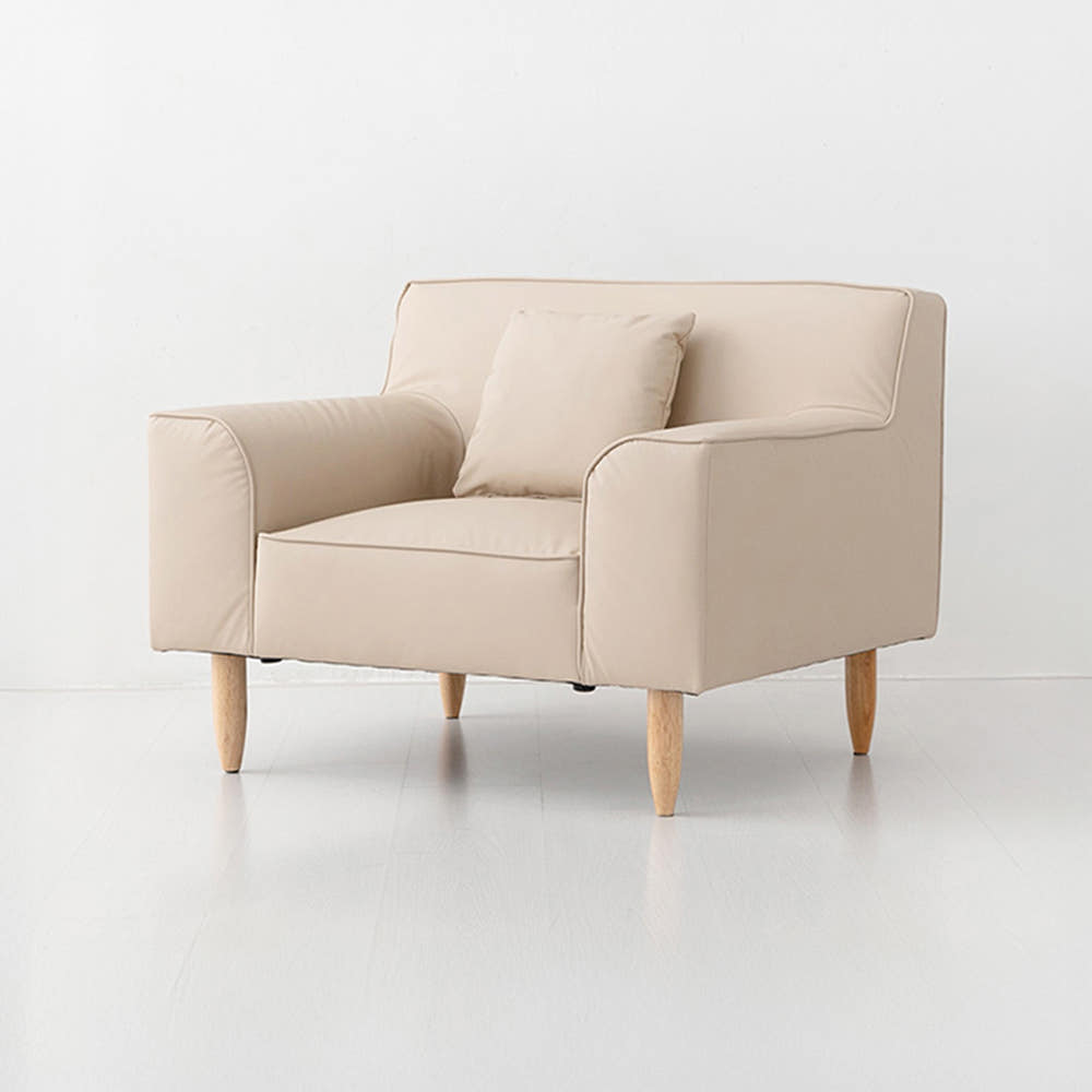 티볼리 소파 1인 1645 스툴미포함, 카멜베이지 2304.4719, 1인용