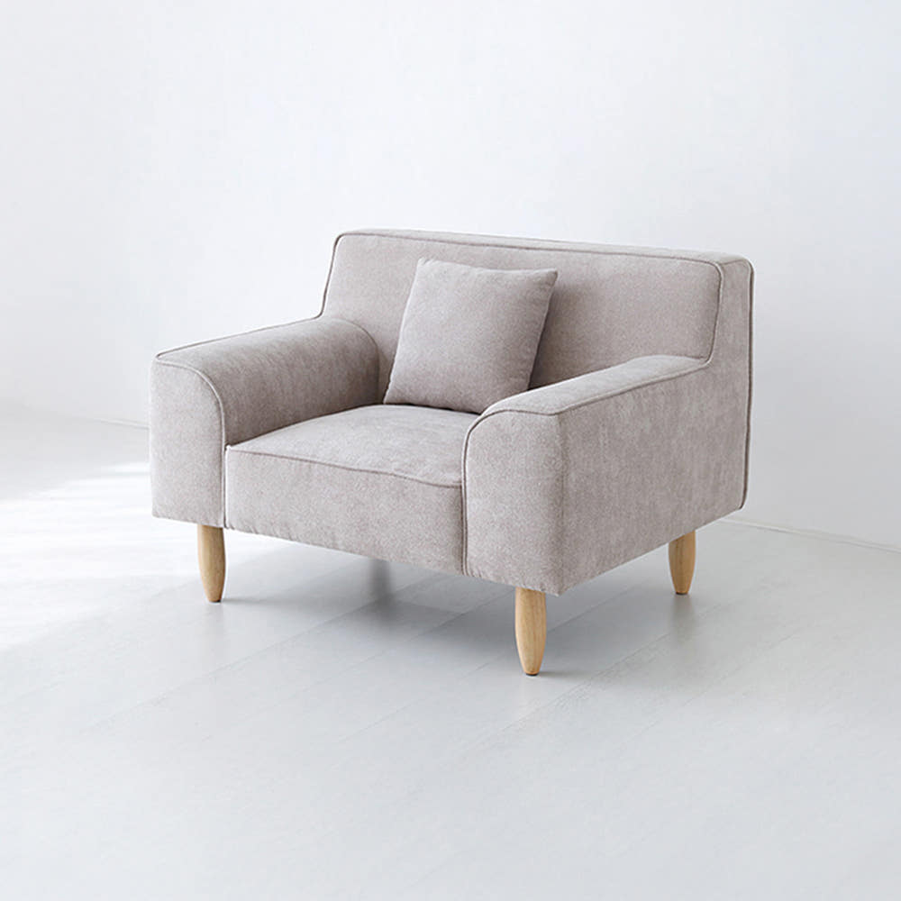 티볼리 소파 1인 1645 스툴미포함, 패브릭 베이지 2096.7111, 1인용