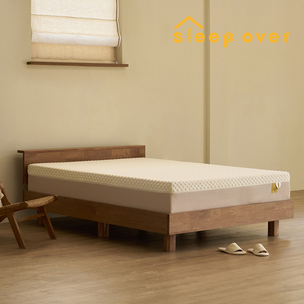 슬립오버 호텔 원목 침대 프레임 Q(퀸) 우드프레임 소노호텔&리조트