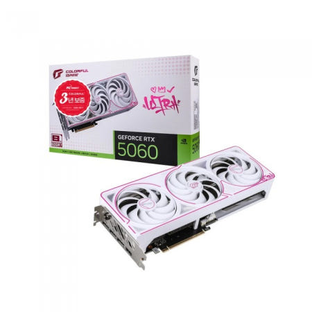 COLORFUL 지포스 RTX 5060 ULTRA OC White D7 8GB 피씨디렉트 / M