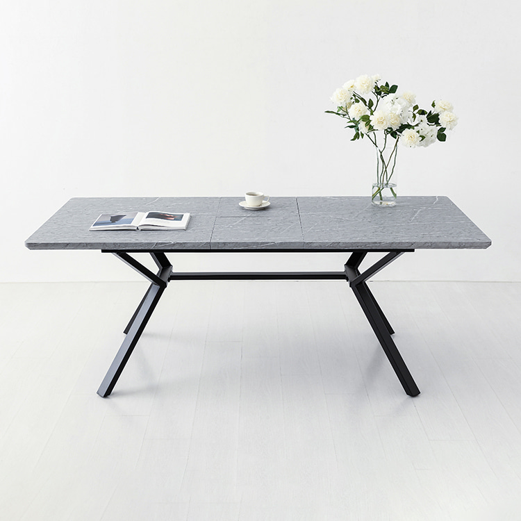 라네트 확장형테이블 I형 2000mm, 그레이 4788.8076 - 상세 이미지 4