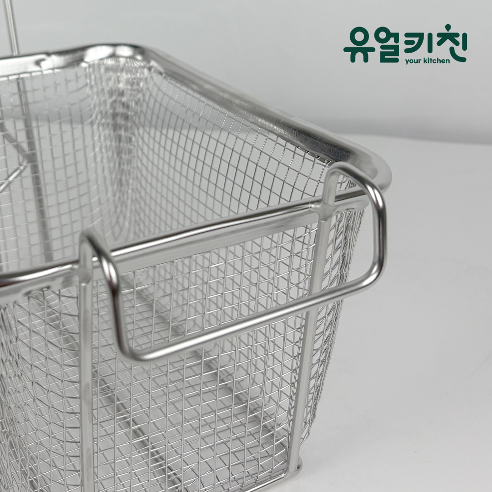가벼운 튀김 바스켓 업소용 린나이 사각 튀김바구니 - 상세 이미지 2
