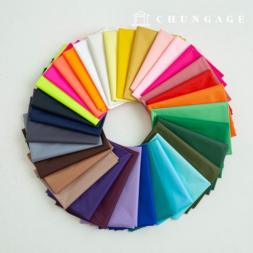 방수천 무지 방수원단 대폭 다후다 안감 폴리 33종 PU 우레탄 특수코팅 한마