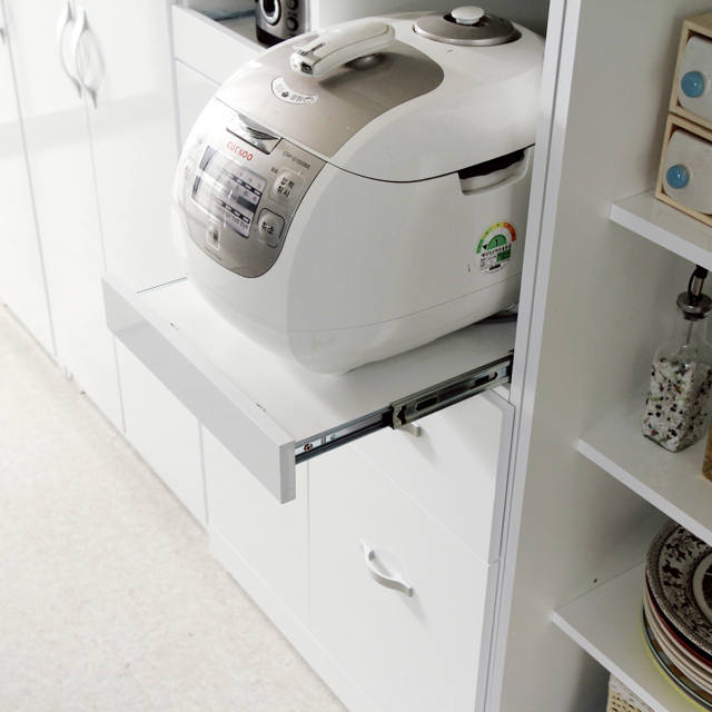 주방 수납장 다기능 렌지대 이렌지 팀버스리빙