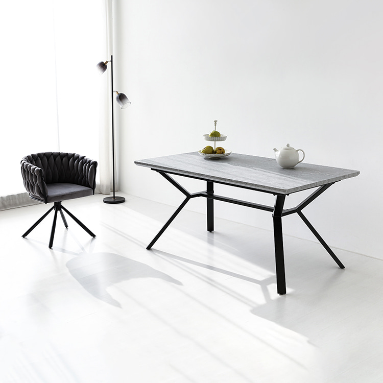 라네트 확장형테이블 I형 2000mm, 그레이 4788.8076 - 상세 이미지 3