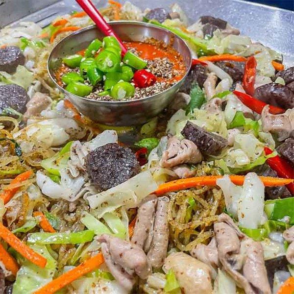 [갤러리아] 신림동 순대타운 장가게목포 백순대 2인분 ／순대 + 곱창 : 갤러리아백화점