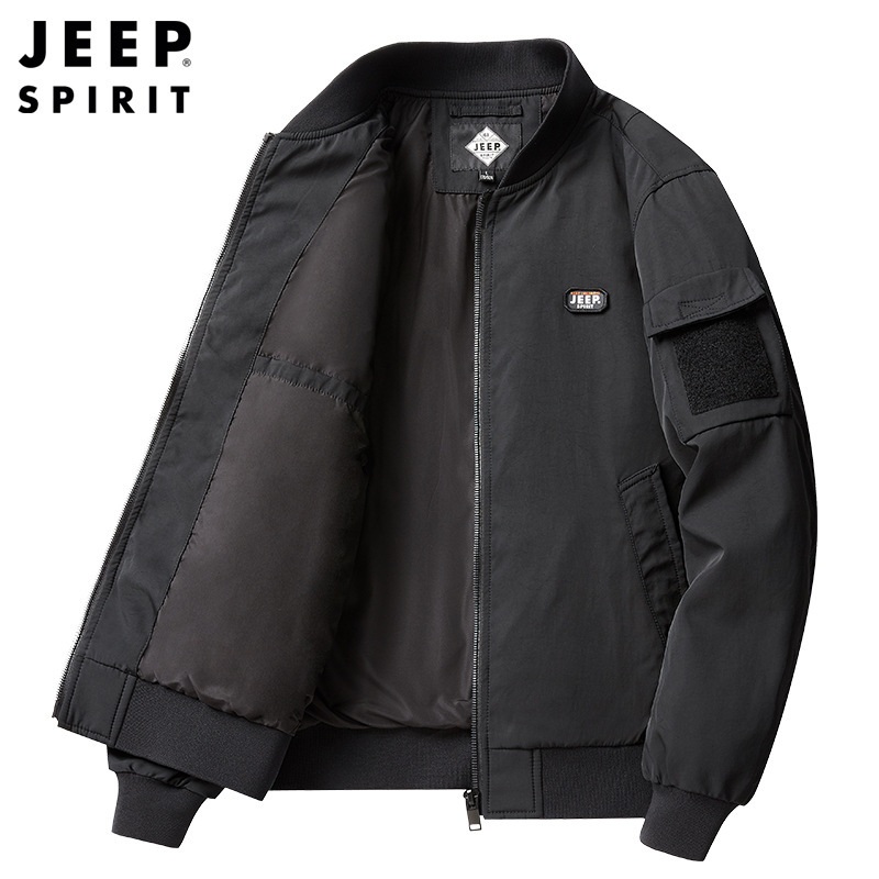 JEEP SPIRIT 남성 항공 점퍼 자켓 야상 작업복 봄 바람막이 - 상품 이미지