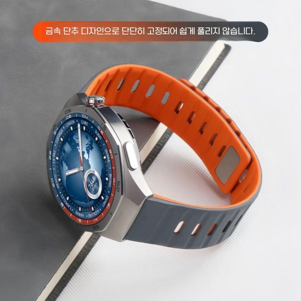 QCY 액티브 GX GS 22mm 스트랩 2컬러 통기성 마그네틱 밴드 - 상세 이미지 2