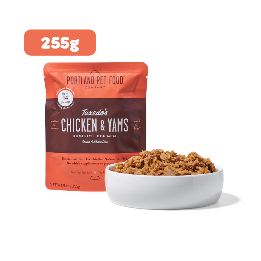 포틀랜드펫푸드 강아지 화식 자연식 생식사료 건강식 애견습식 닭고기, 255g, 1개 - 상품 이미지