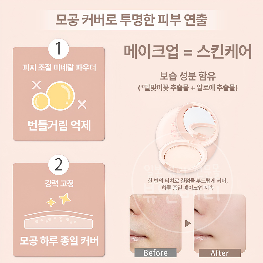 에튜세 스킨케어 프레스드 파우더 - 상세 이미지 4