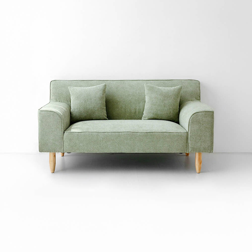티볼리 패브릭 소파 2인 1645 스툴미포함, 그린 3831.2725, 2인용