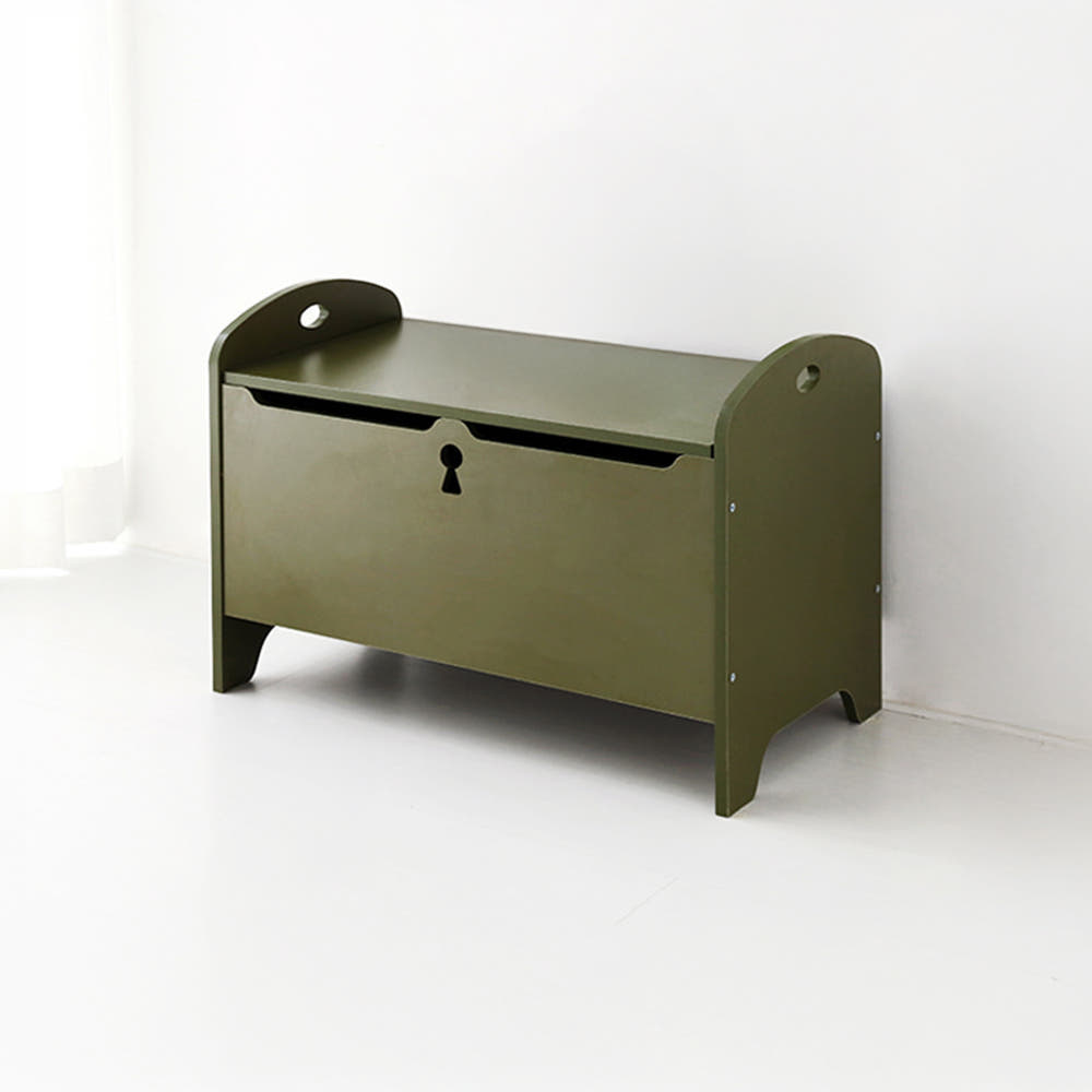 PIPAN 수납벤치 KS1035ST 700x390x500mm, 1단, 올리브그린 3210.2098 - 상세 이미지 4