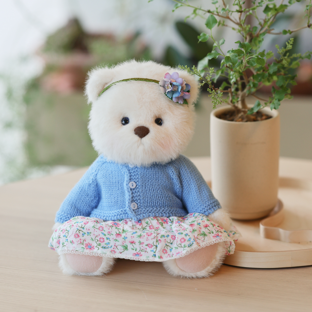 테디테일즈 레나베어 스토리라인 물망초 S 곰 돌이 애착 인형