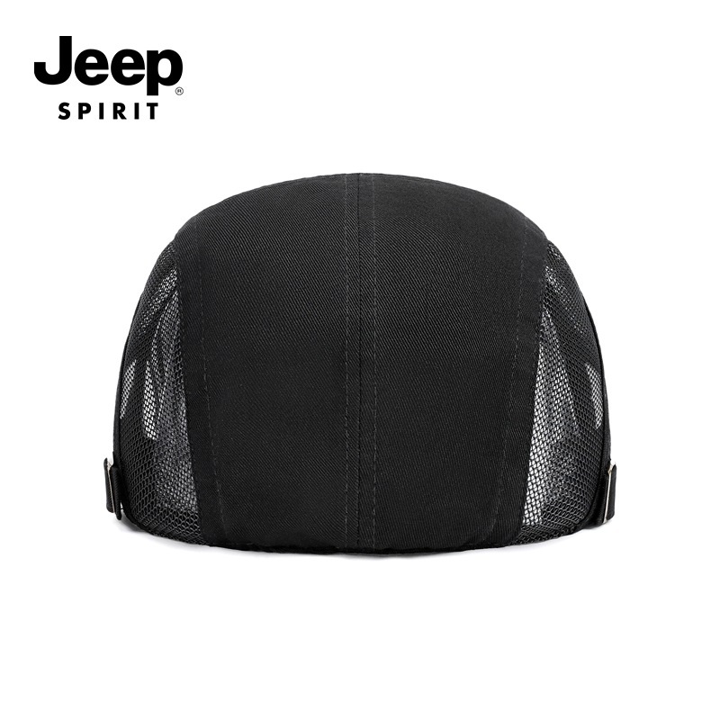 JEEP 지프 여름 메쉬 베레모 모자 남자 베이직 자외선차단모자 - 상세 이미지 4