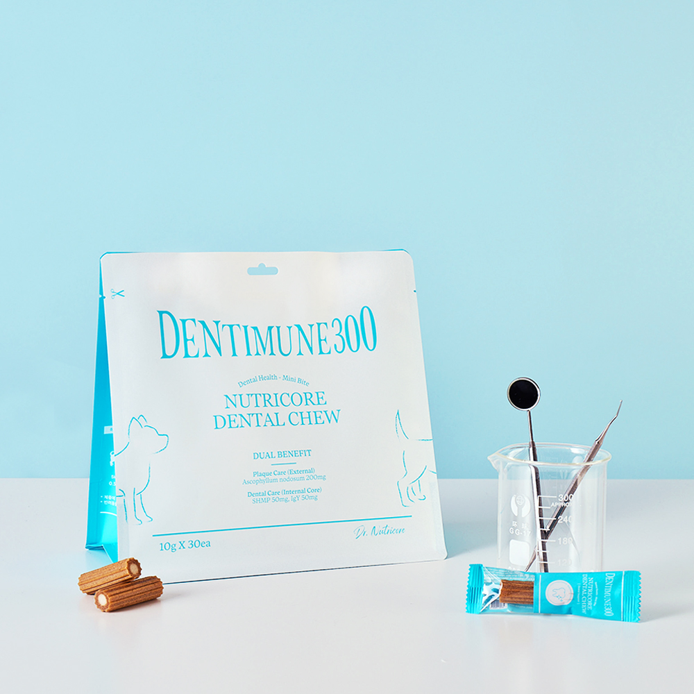 닥터뉴트리코어 덴티뮨300 강아지 치석제거 하이포알러지 덴탈껌 30개입 - 상세 이미지 2