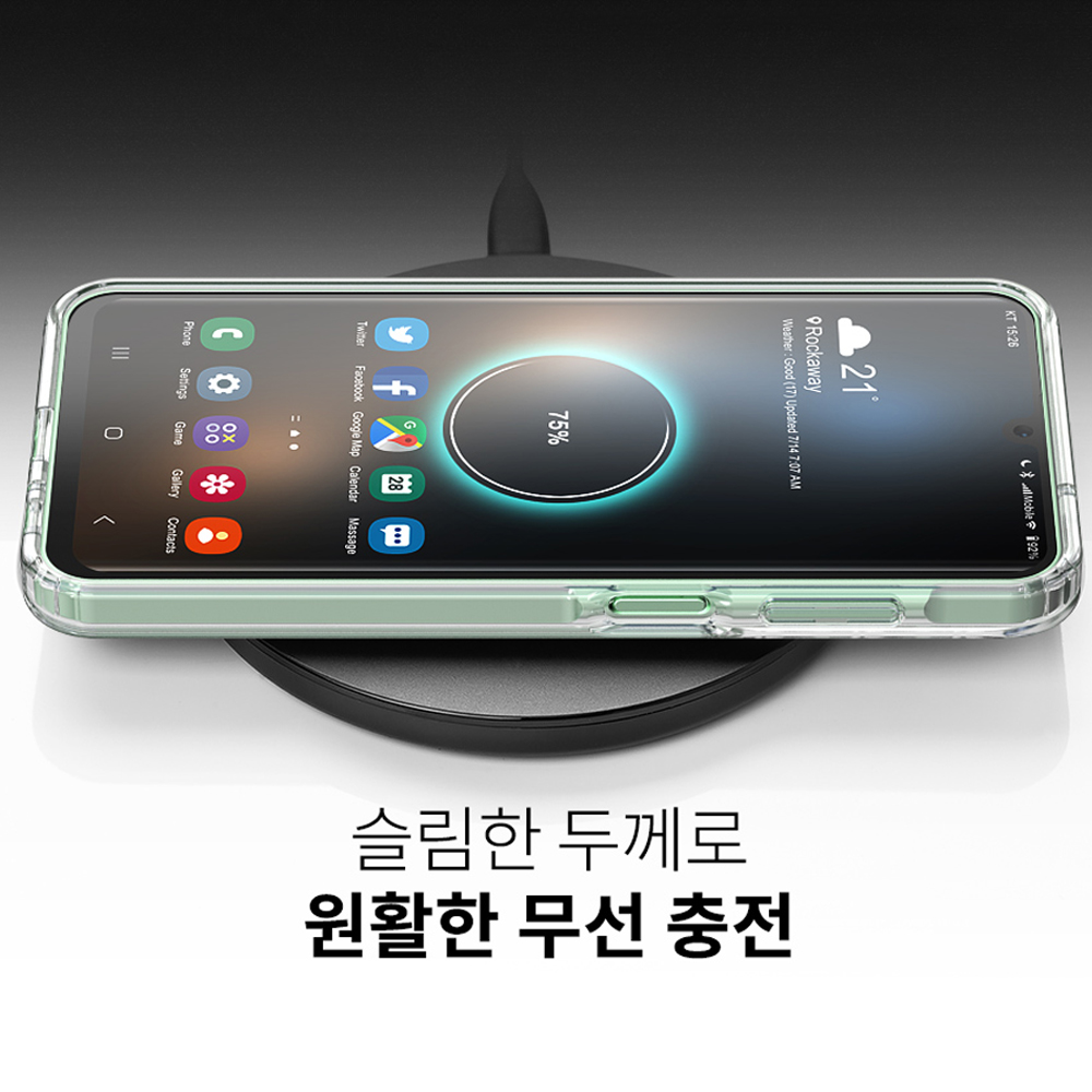 고부기 퍼펙트핏 클리어 케이스 삼성 투명, 갤럭시A37 - 상세 이미지 5