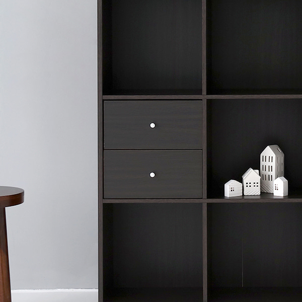 LAMESIN 인서트서랍 365x270x365mm, 2단, 블랙브라운 4815.1947