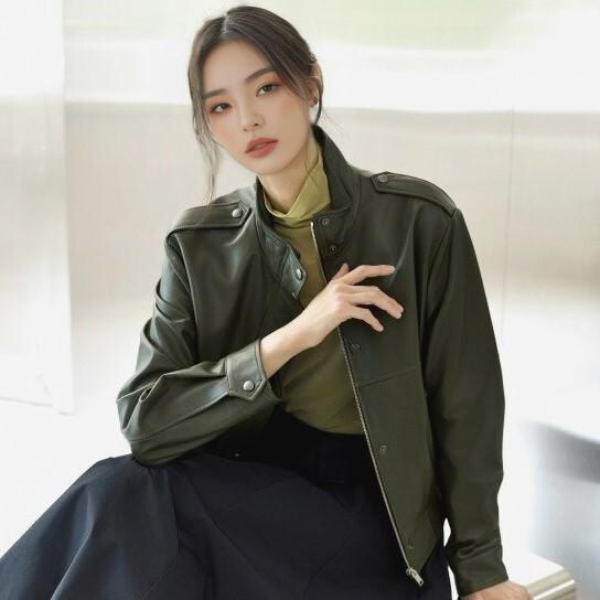 [199,000원 초특가]로보 하이넥 램스킨 자켓 - 상세 이미지 3