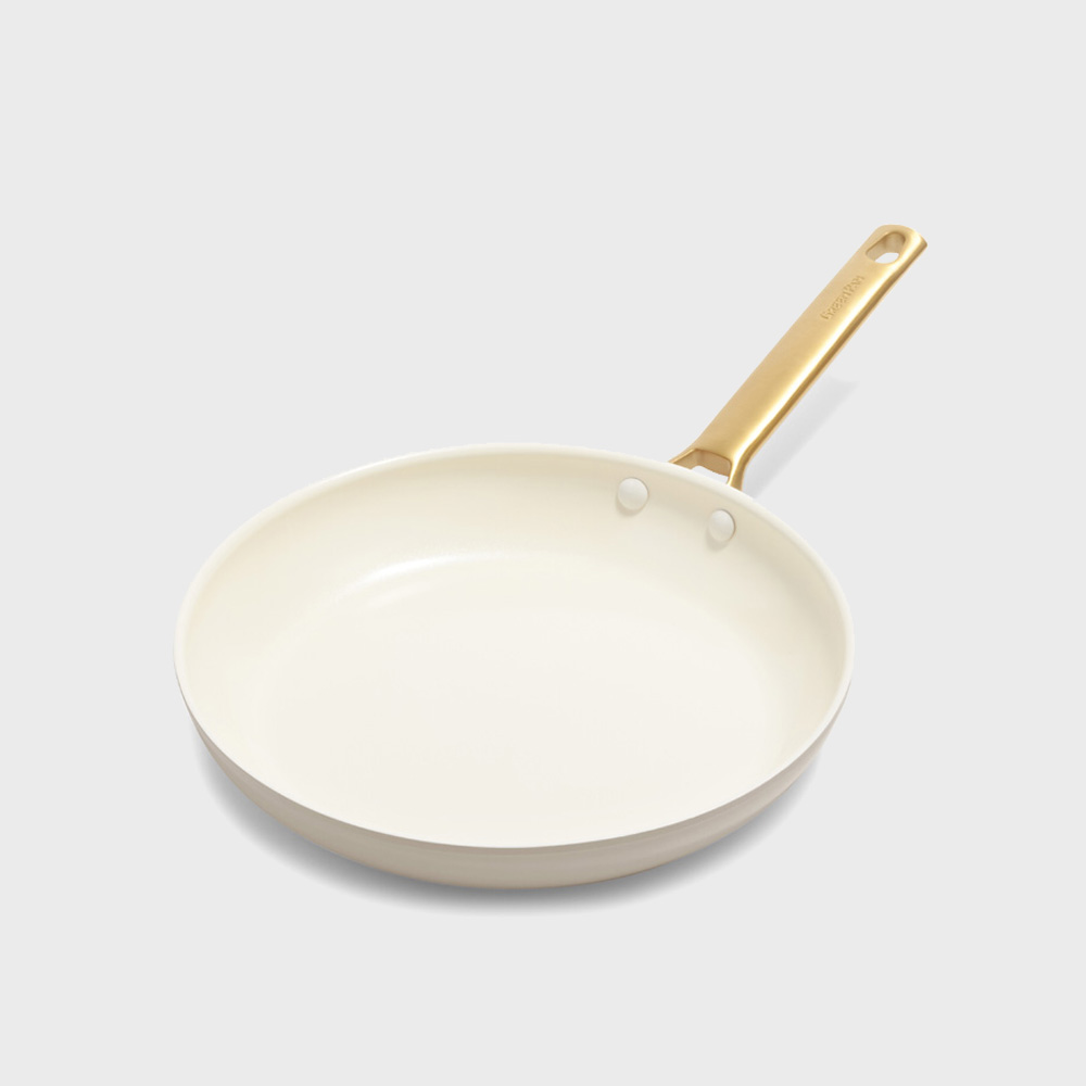 그린팬 파도바 세라믹 논스틱 코팅 인덕션 건강 골드톤 스텐 핸들 프라이팬 24cm, 토오프 브라운