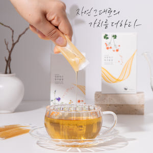 농부플러스 국산 토종꿀 야생화꿀 잡화꿀 스틱형 (10g x 10개입) 맛있게 먹은 솔직 후기 - 상품 이미지 4