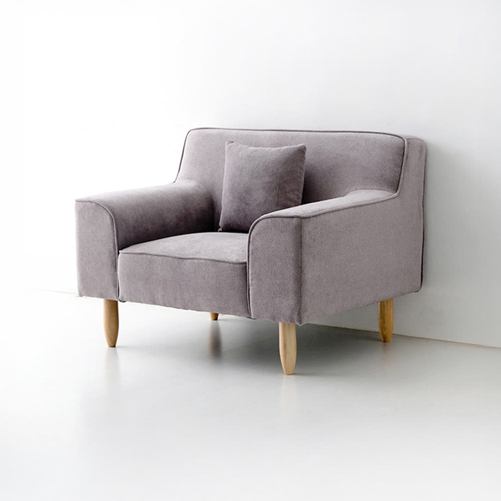 티볼리 소파 1인 1645 스툴미포함, 패브릭 바이올렛 1439.6679, 1인용