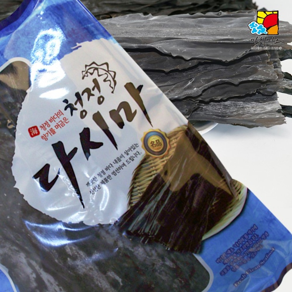 바다향 가득 국내산 청정 참다시마 1 kg / 육수용 해초류 미세먼지 안전한먹거리 : 구렁이정원