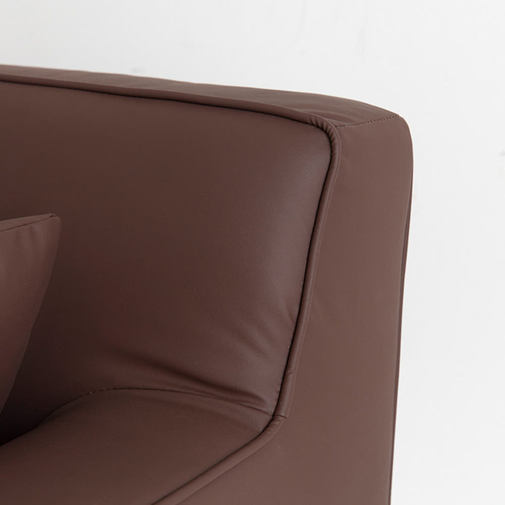 티볼리 소파 1인 1645 PU 카멜베이지 2304.4719, 1인용