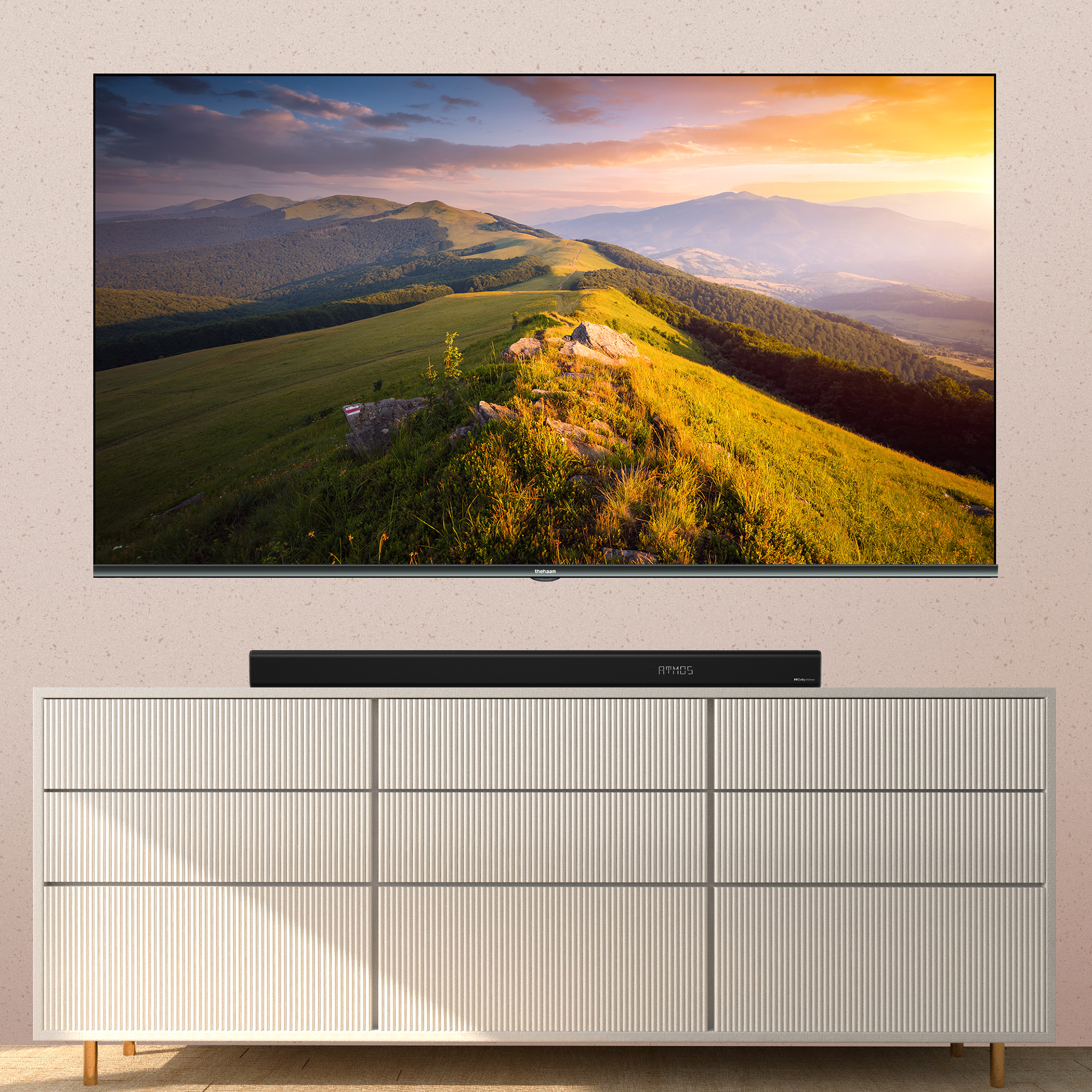 더함 사운드바 홈시어터 돌비애트모스 블루투스 TV 스피커 SN180-221R 이미지 7