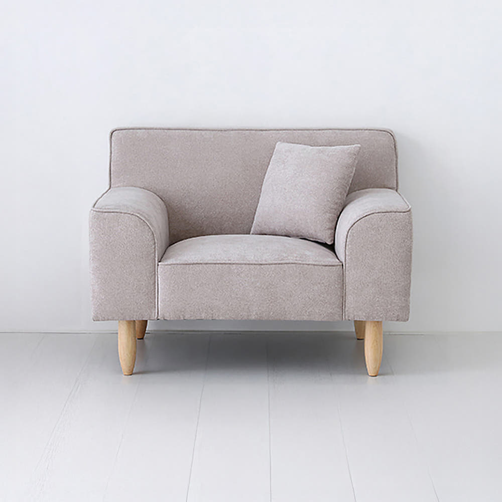 티볼리 소파 1인 1645 패브릭 다크그레이 2047.0605, 1인용