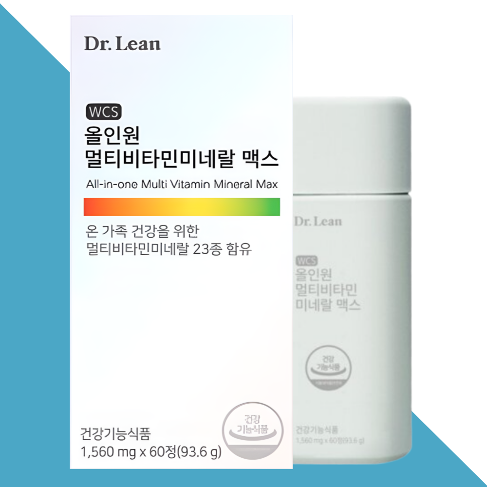 닥터린 멀티비타민 앤 미네랄 맥스 올인원 종합비타민 60정X1개 - 상품 이미지