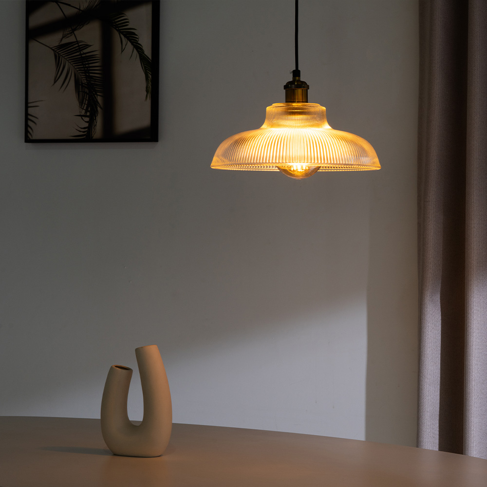 식탁조명 식탁등 레이빈 led 조명등 테이블 인테리어조명 카페조명 유리갓