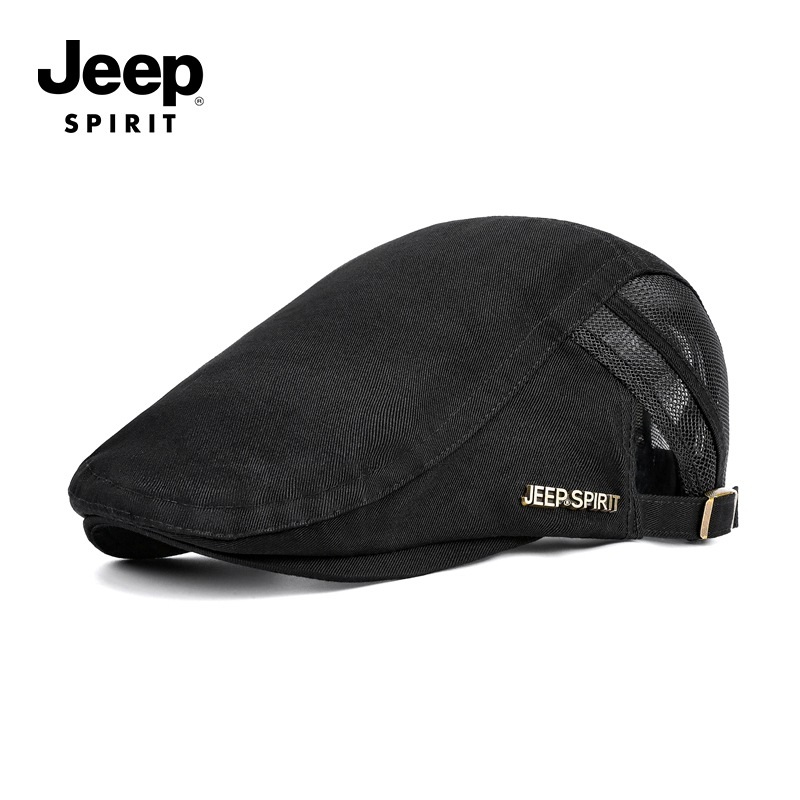 JEEP 지프 여름 메쉬 베레모 모자 남자 베이직 자외선차단모자 - 상품 이미지