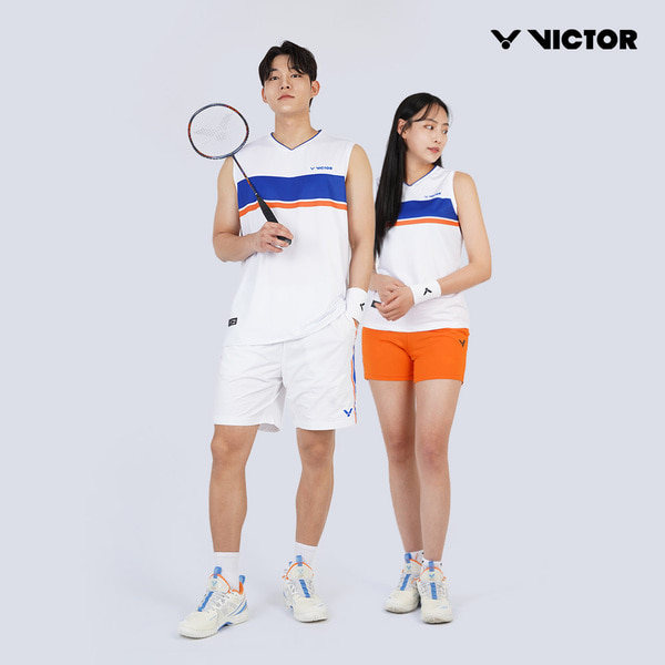 빅터 VICTOR 아울렛 Flex Pro Sleeveless 남성 민소매 25BGW100M 배드민턴 탁구 스쿼시 스포츠웨어 - 상세 이미지 4