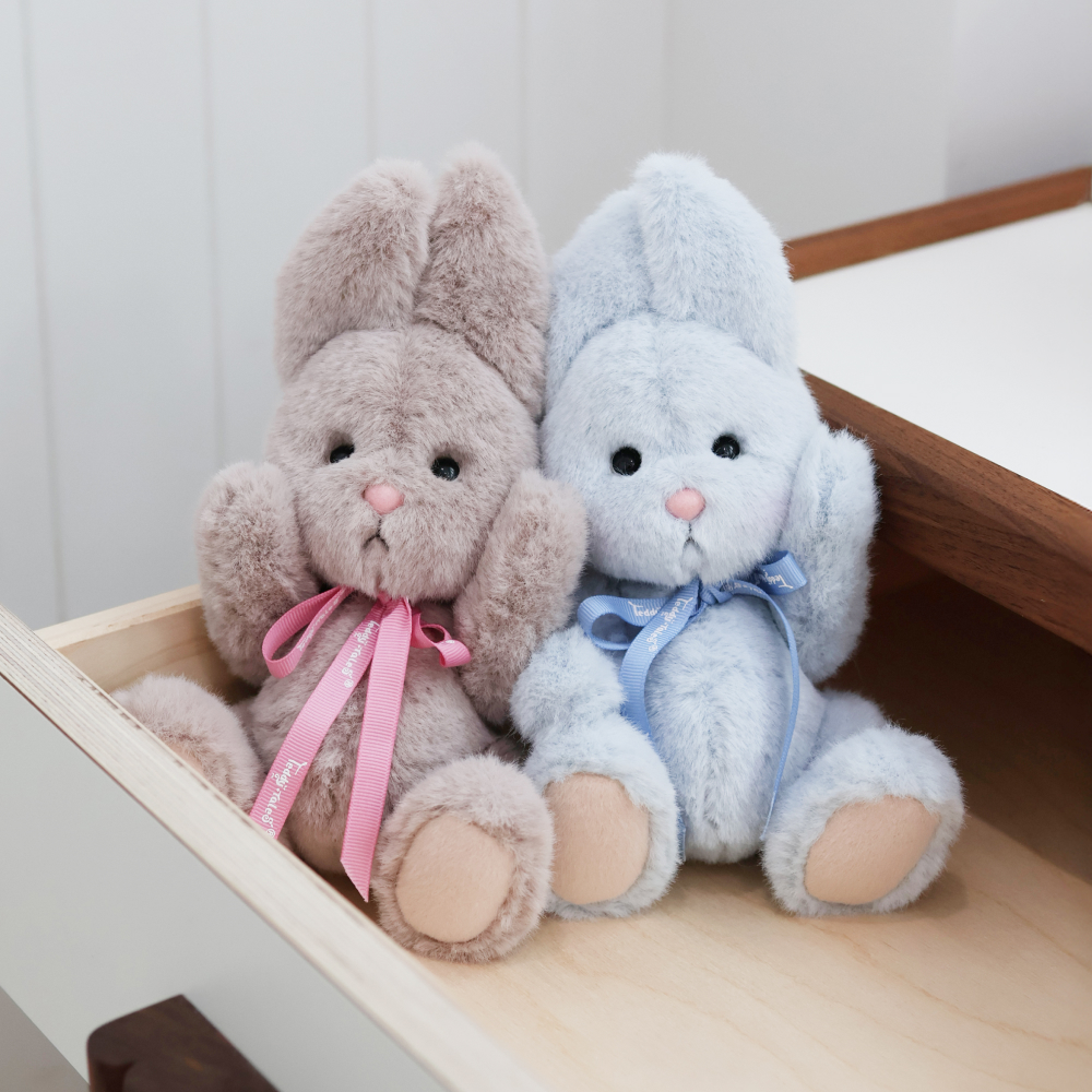 테디테일즈 레나버니 S 애착인형 관절 토끼인형 프리미엄 핸드메이드 동물 인형