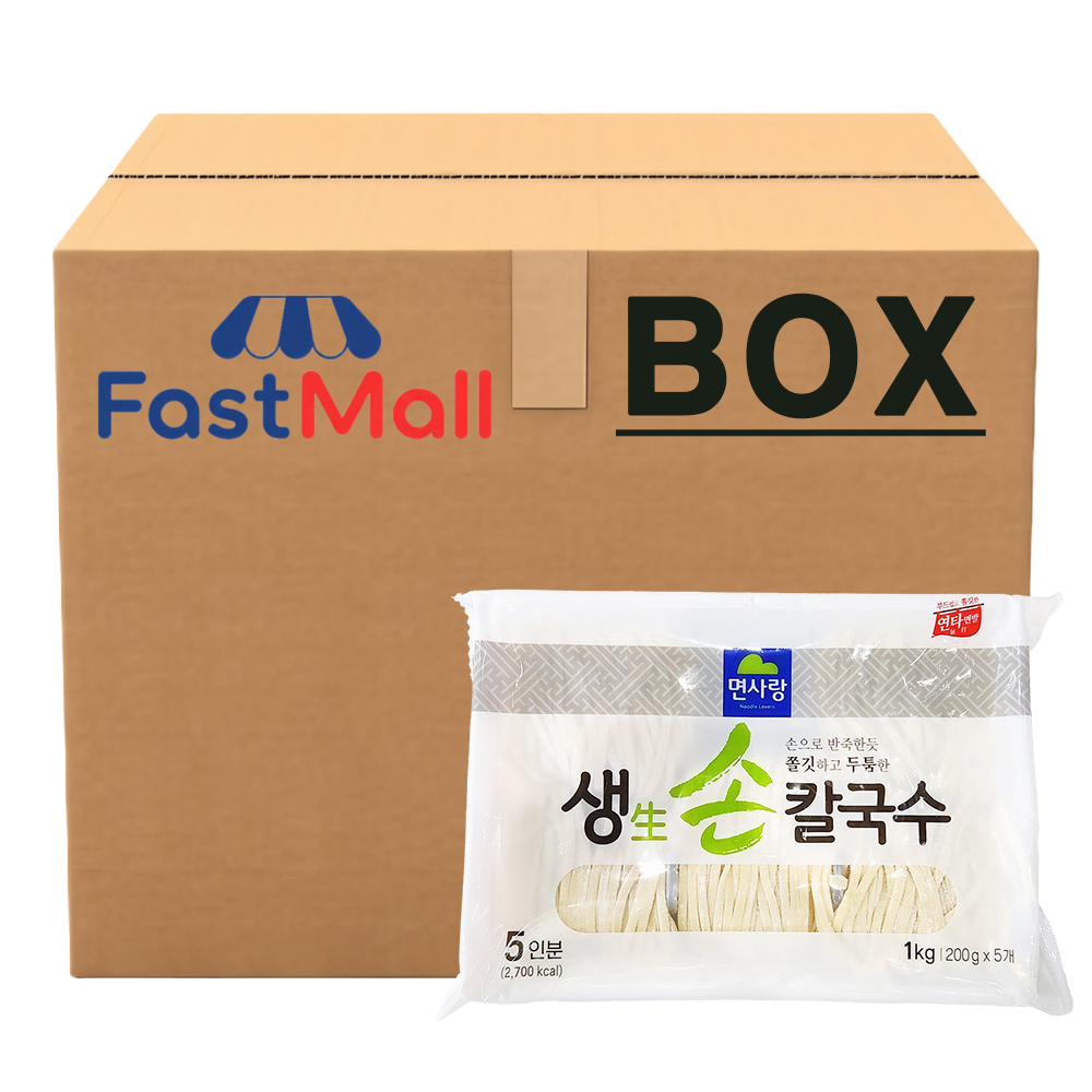면사랑 생 손칼국수 1kg, 10개 : 패스트몰 스토어