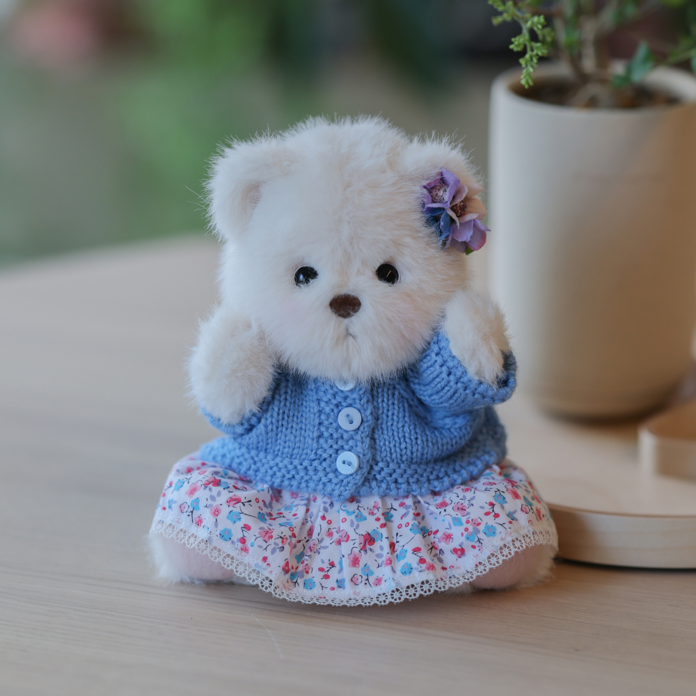 테디테일즈 레나베어 스토리라인 물망초 S 곰 돌이 애착 인형