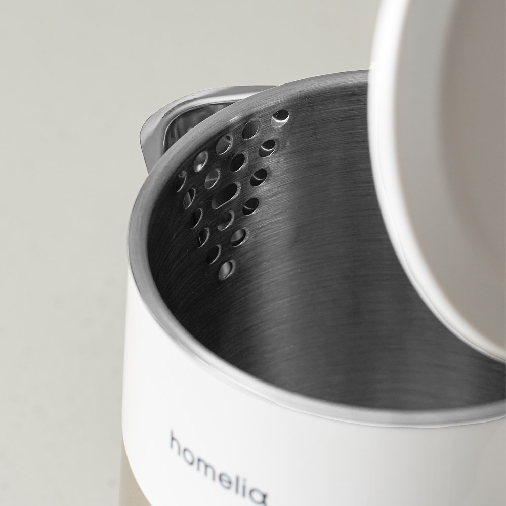 전기포트 커피 무선 티포트 스텐 전기 주전자 통주물 1L