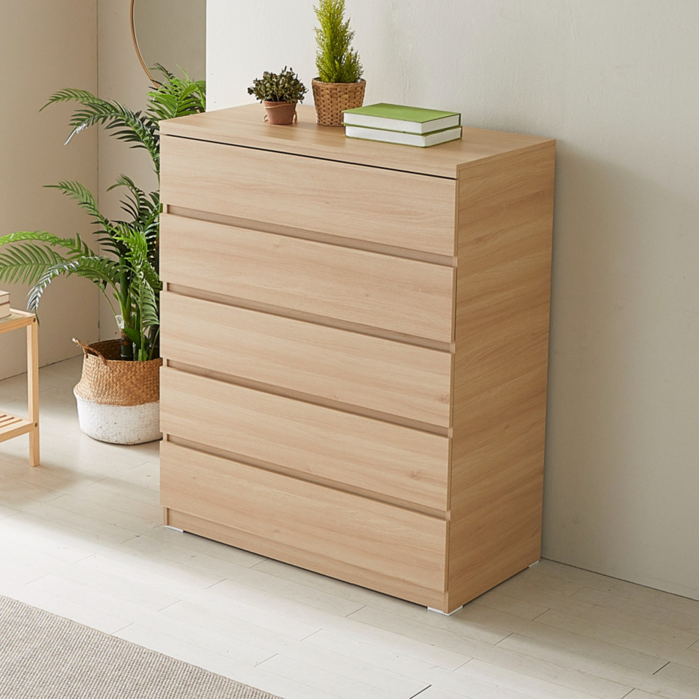 츄 5단서랍장1000 광폭5단서랍장 와이드 속깊은 시스템 아일랜드 - 상세 이미지 5