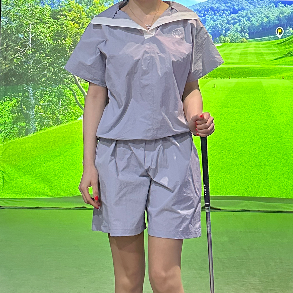 여성골프웨어상의 여성골프반팔 맨투맨 아노락 티셔츠