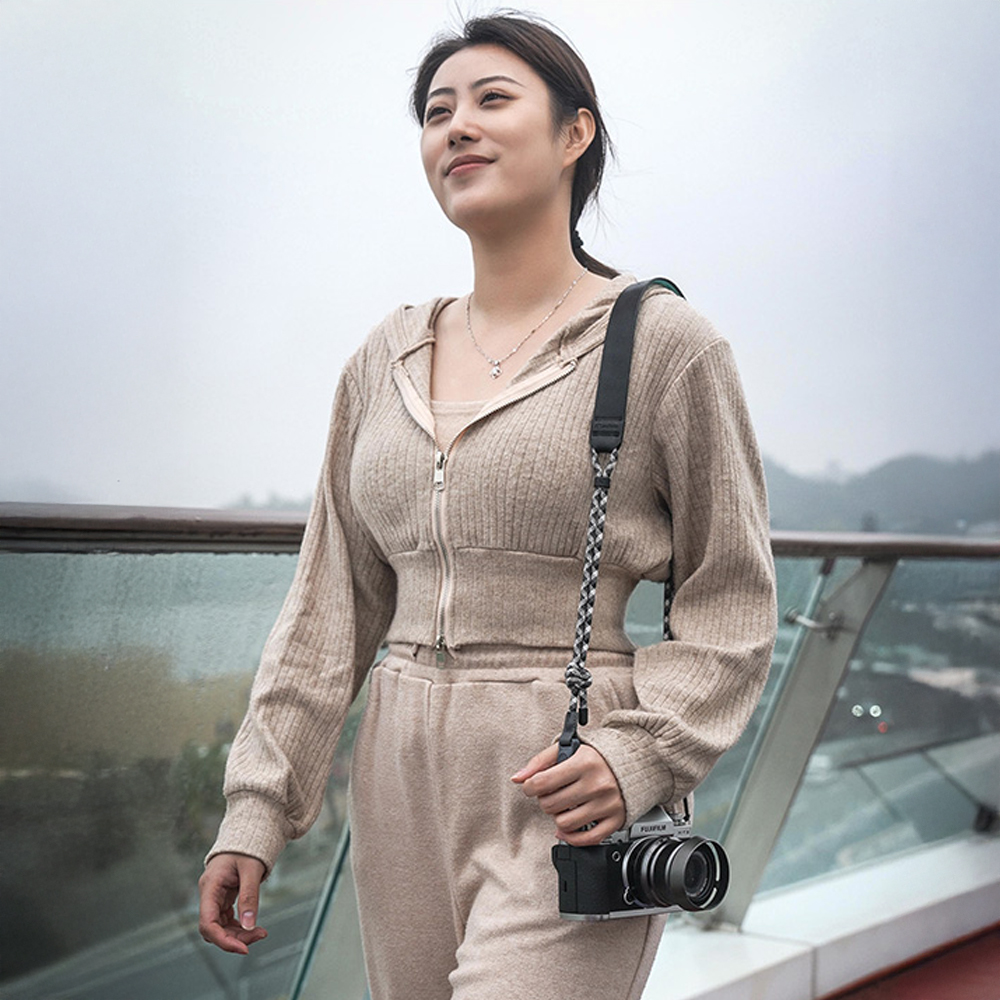 레오포토 카메라 스트랩 블랙 L-CS-201 - 상세 이미지 3