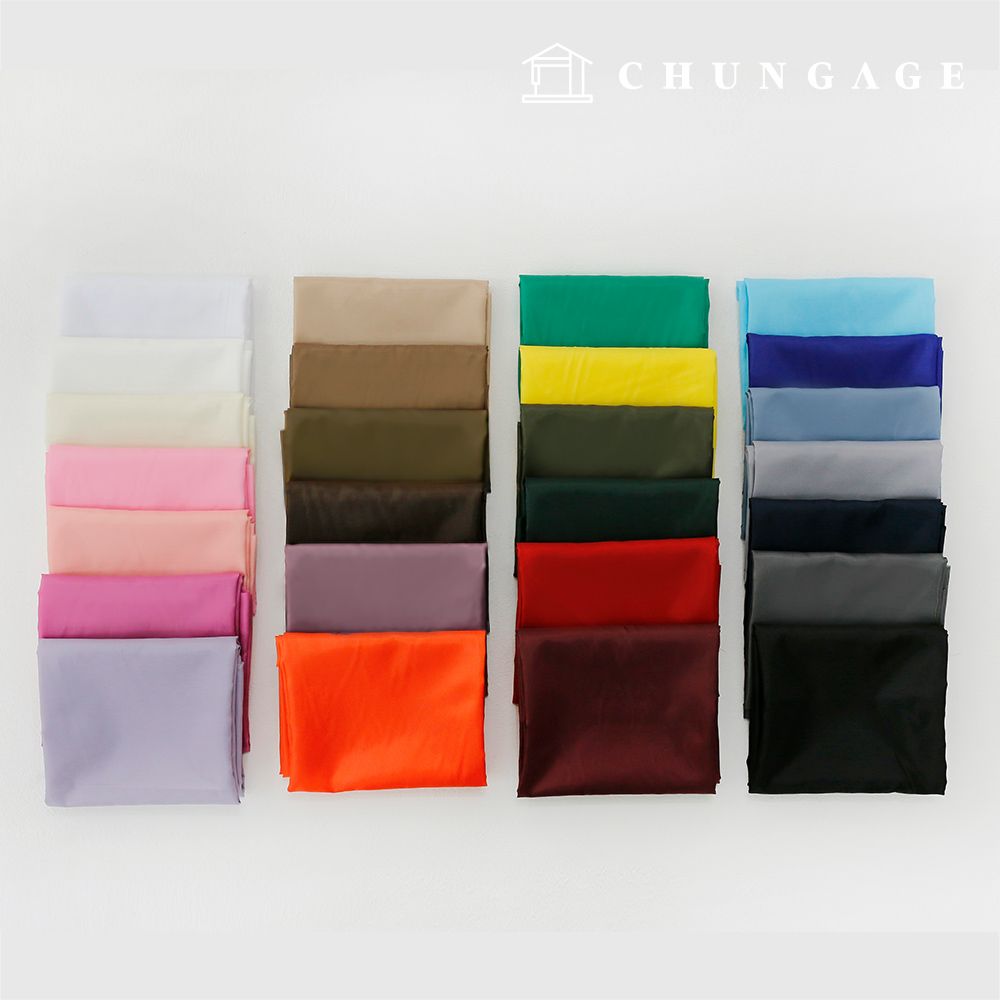 폴리 안감 원단 다후다 무지 천 로망스 27종