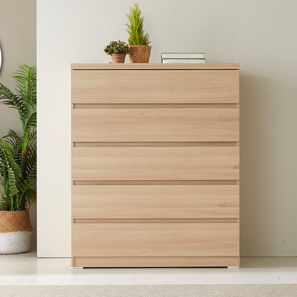 츄 5단서랍장1000 광폭5단서랍장 와이드 속깊은 시스템 아일랜드 - 상세 이미지 4