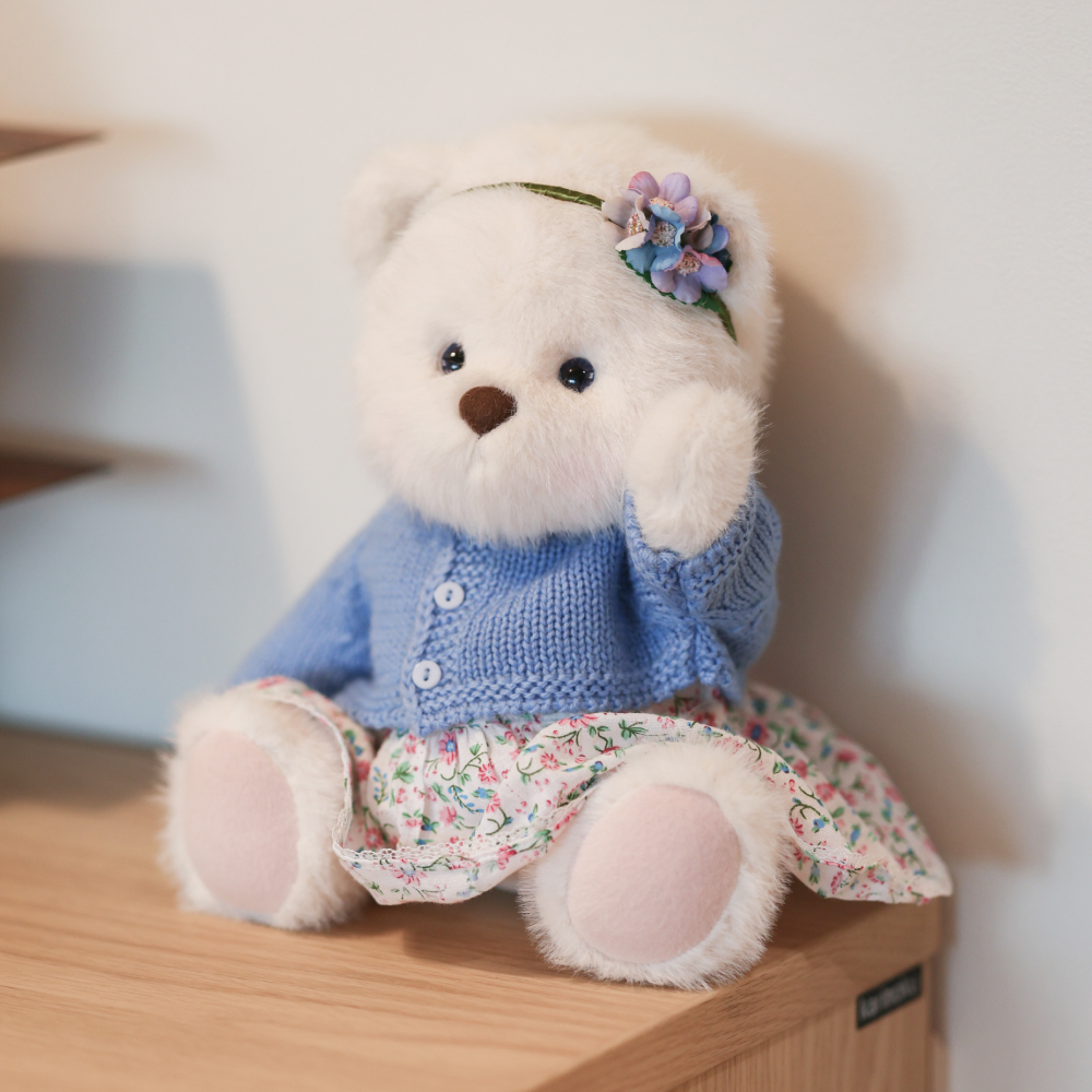 테디테일즈 레나베어 스토리라인 물망초 S 곰 돌이 애착 인형