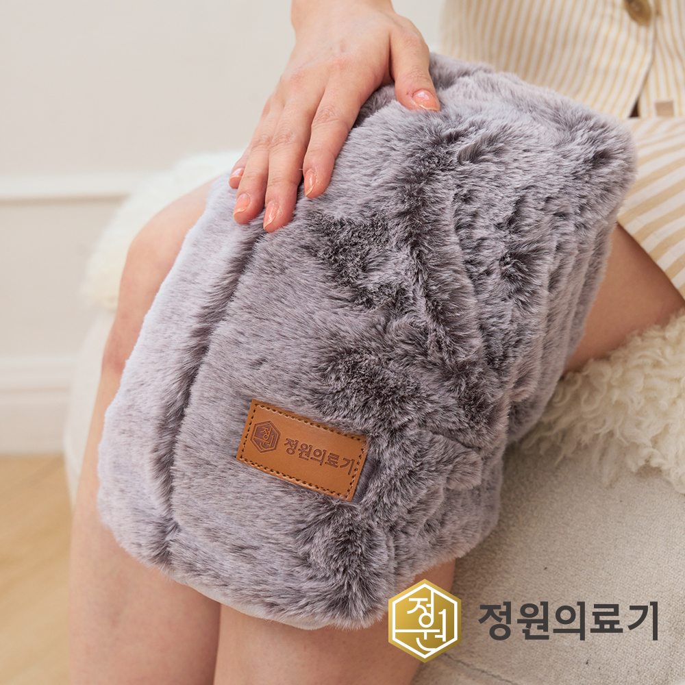 무릎 찜질기 전자파없는 온수 찜질기 연골 관절 온열 근육 충전식 원적외선 전기찜질기 밍크