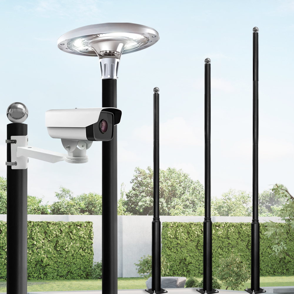 가로등기둥 CCTV 폴대 폴 전기 가로등 조명 등주 등기구 종류 설치 기둥 3m - 상세 이미지 3